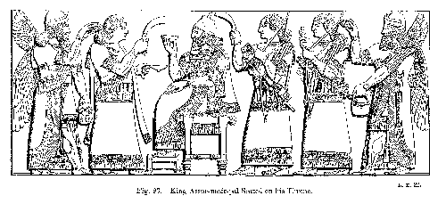 Ashur-nasir-apal II (884-858) from Kinns_1891 p441